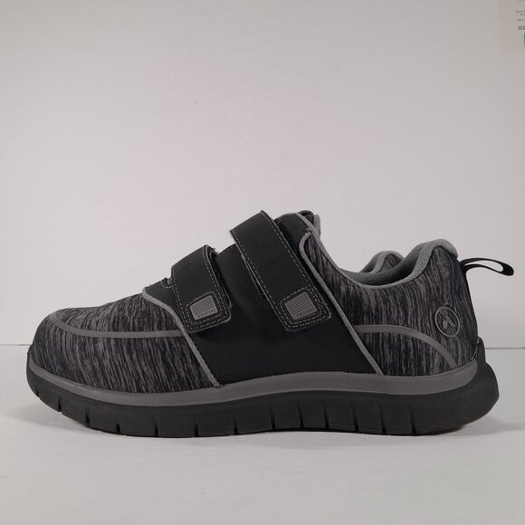 Anodyne No. 77 Shoes Women 8 W WIDE Sport Double Depth Black Gray W077 Comfort - Picture 3 of 16